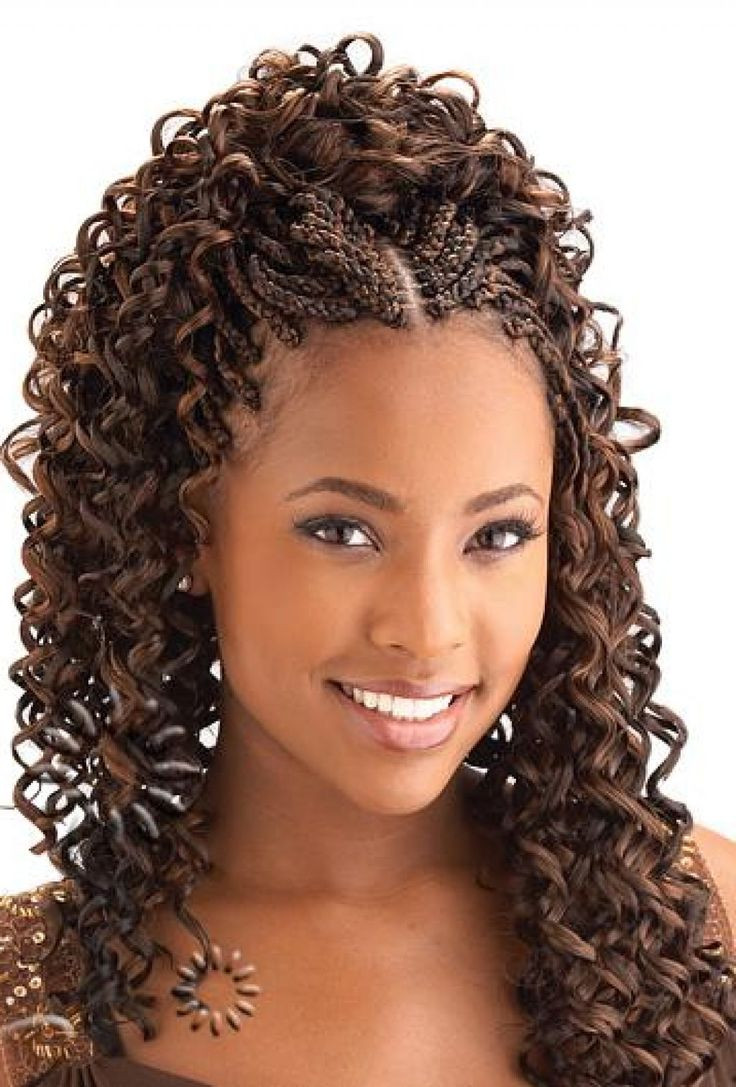 Braids Hairstyles For Curly Hair
 micro braids hairstyles Google Search