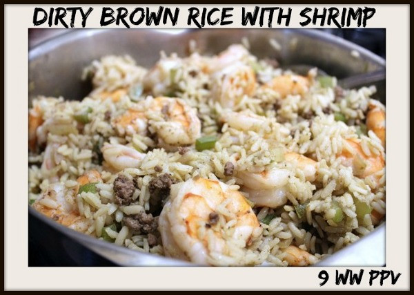 Brown Rice Weight Watchers Points
 Dirty Brown Rice with Shrimp 9 Weight Watchers Points