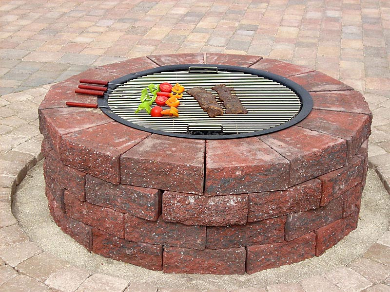 Build Brick Firepit
 How To Build A Round Brick Fire Pit