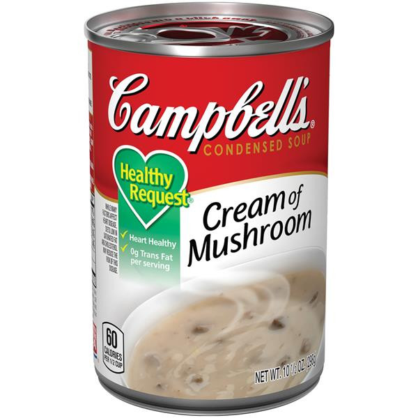Campbells Mushroom Soup Chicken
 Campbell s Healthy Request Cream of Mushroom Condensed