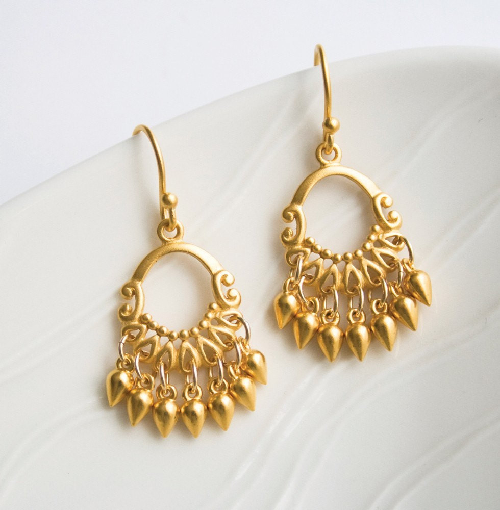 Chandelier Earrings Gold
 Gold Chandelier Earrings Gold Jewelry Bohemian Earrings