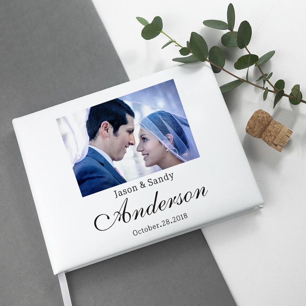 Cheap Guest Books For Weddings
 Aliexpress Buy Wedding Guest Book with photo