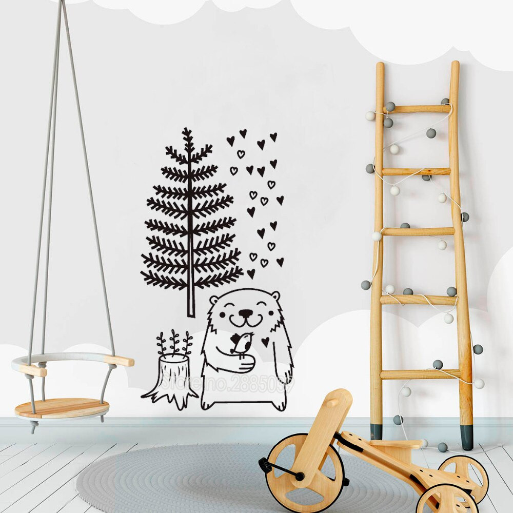 Childrens Bedroom Wall Stickers Removable
 Newly Arrivals Polar Bear Set Wall Stickers For Children s