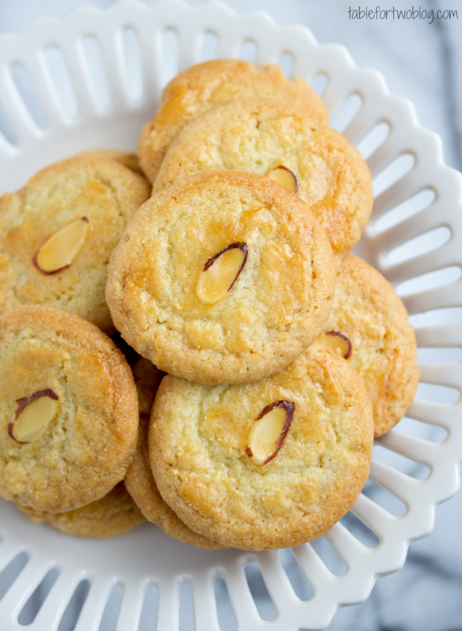 Chinese Almond Cookie Recipes
 Chinese Almond Cookies Table for Two by Julie Wampler