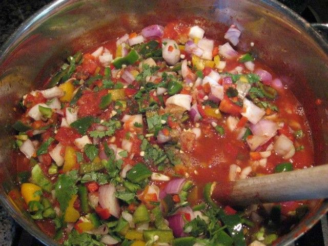 Chunky Salsa Recipe For Canning
 Add Remaining Salsa Ingre nts