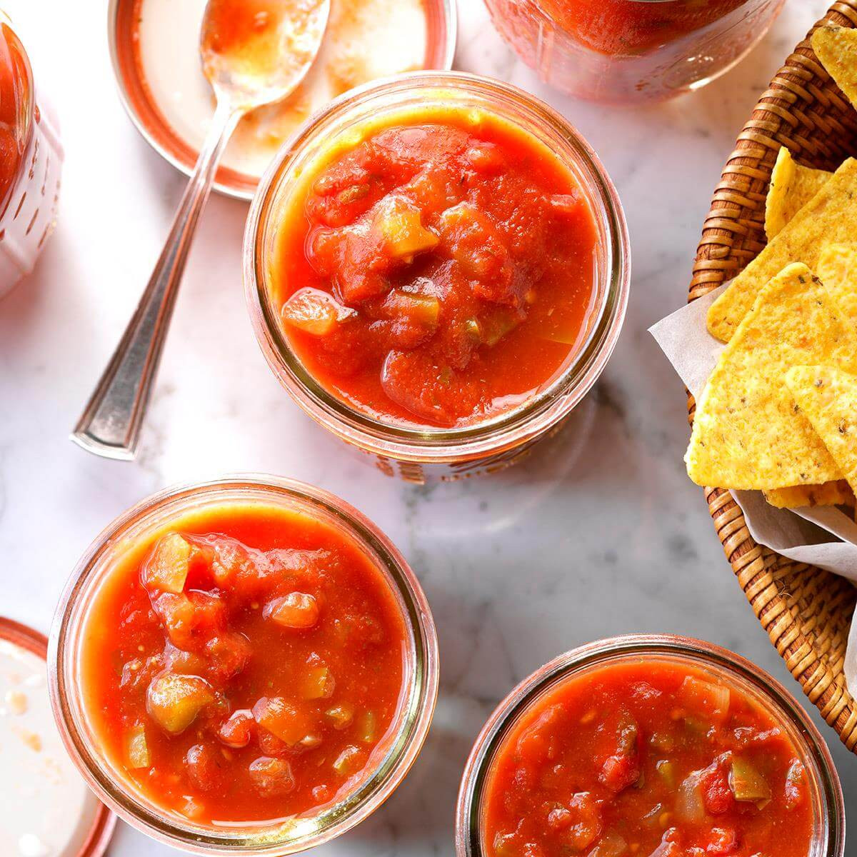 Chunky Salsa Recipe For Canning
 Spicy Chunky Salsa Recipe