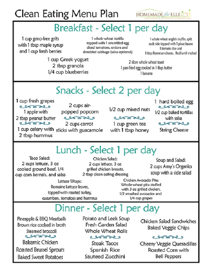 Clean Eating Meal Plans
 JS graphy Blog