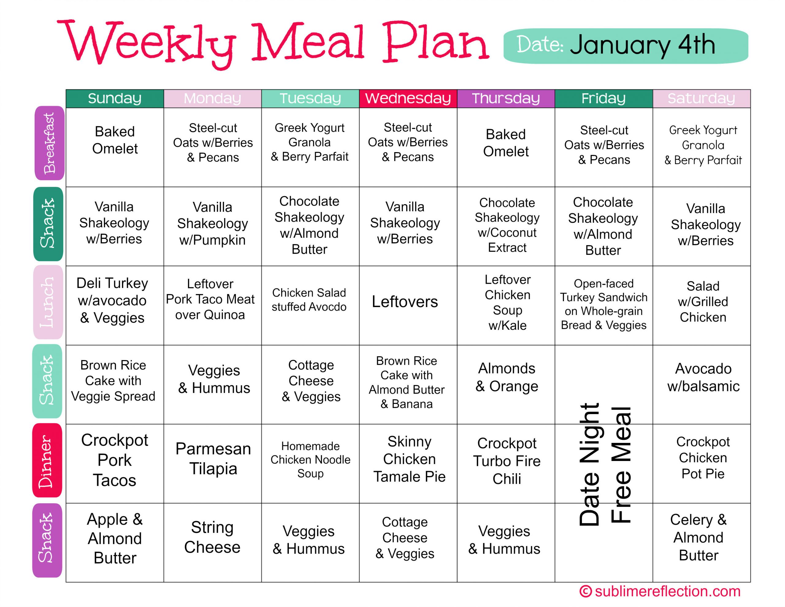 Clean Eating Meal Plans
 Transitioning Your Family to a Clean Eating Meal Plan
