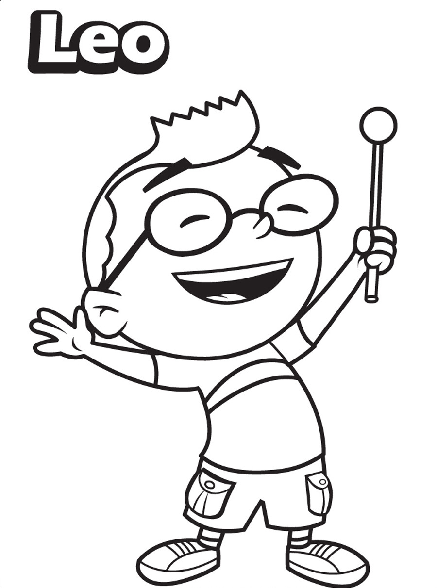 Coloring Book Pages For Toddlers
 Free Printable Little Einsteins Coloring Pages Get ready