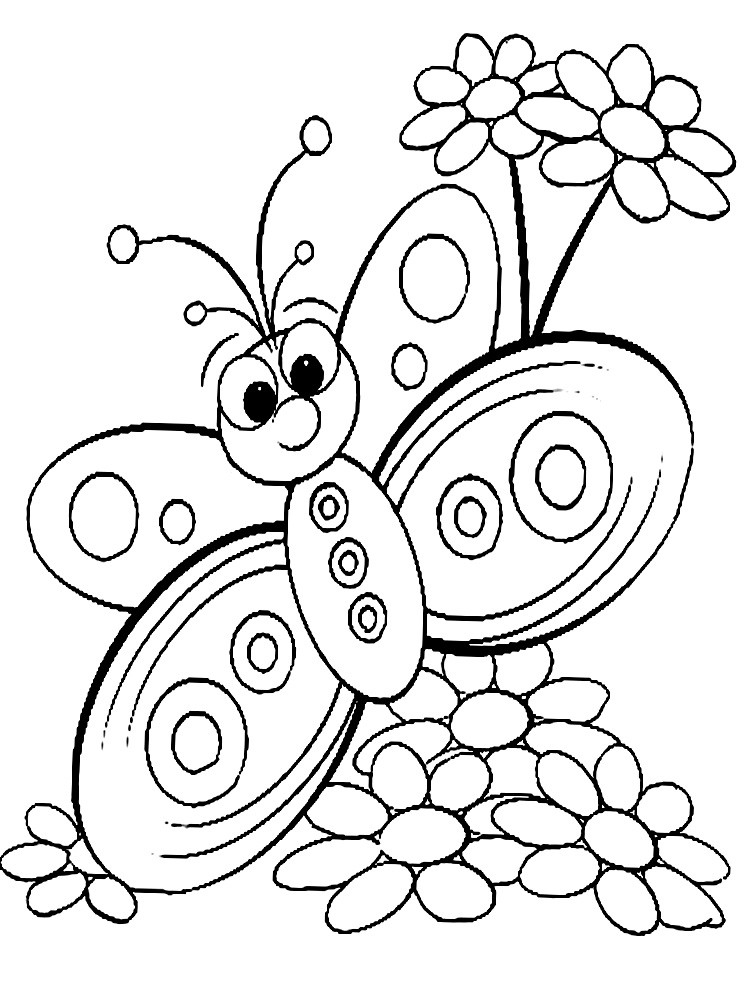 Coloring Book Pages For Toddlers
 Butterfly coloring pages for kids