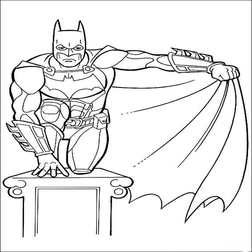 Coloring Book Pages For Toddlers
 Batman coloring pictures pages for kids Coloring