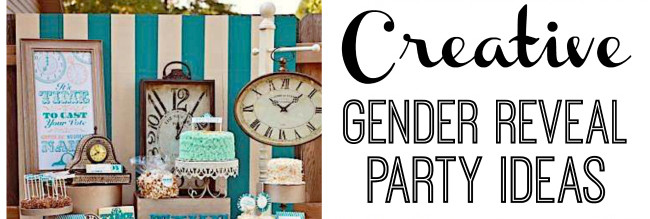 Creative Ideas For Gender Reveal Party
 Super Creative Gender Reveal Parties Design Dazzle