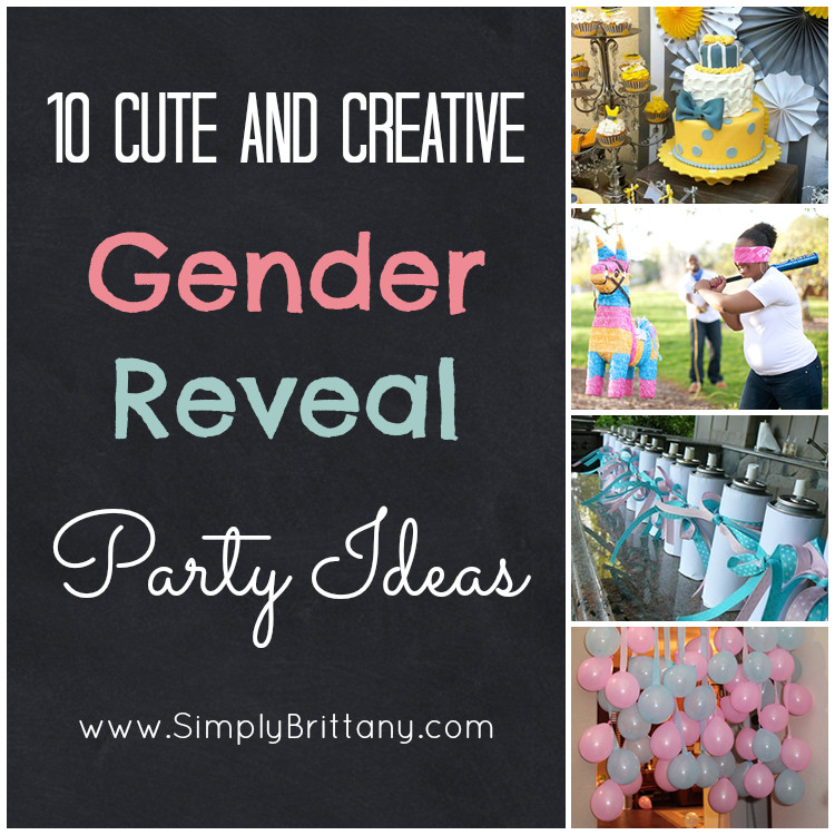 Creative Ideas For Gender Reveal Party
 Baby Shower Archives Simply Brittany