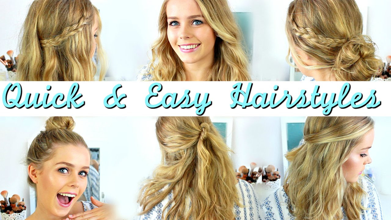Cute Hairstyles For Shoulder Length Hair
 Quick Easy Heatless Hairstyles How To Style Medium