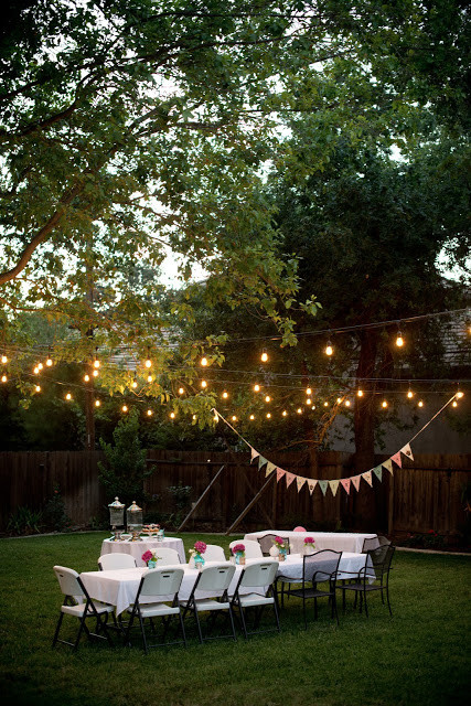 Decoration Ideas For Backyard Party
 Domestic Fashionista Backyard Birthday Fun Pink