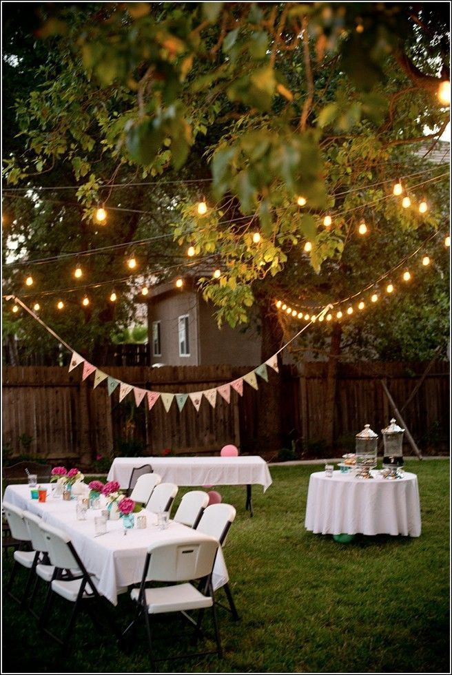 Decoration Ideas For Backyard Party
 1000 ideas about Backyard Party Decorations on Pinterest