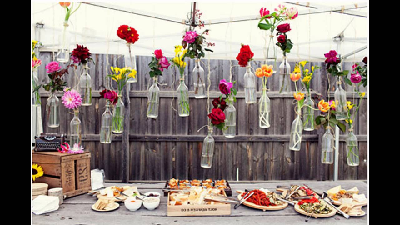 Decoration Ideas For Backyard Party
 Awesome Outdoor party decoration ideas
