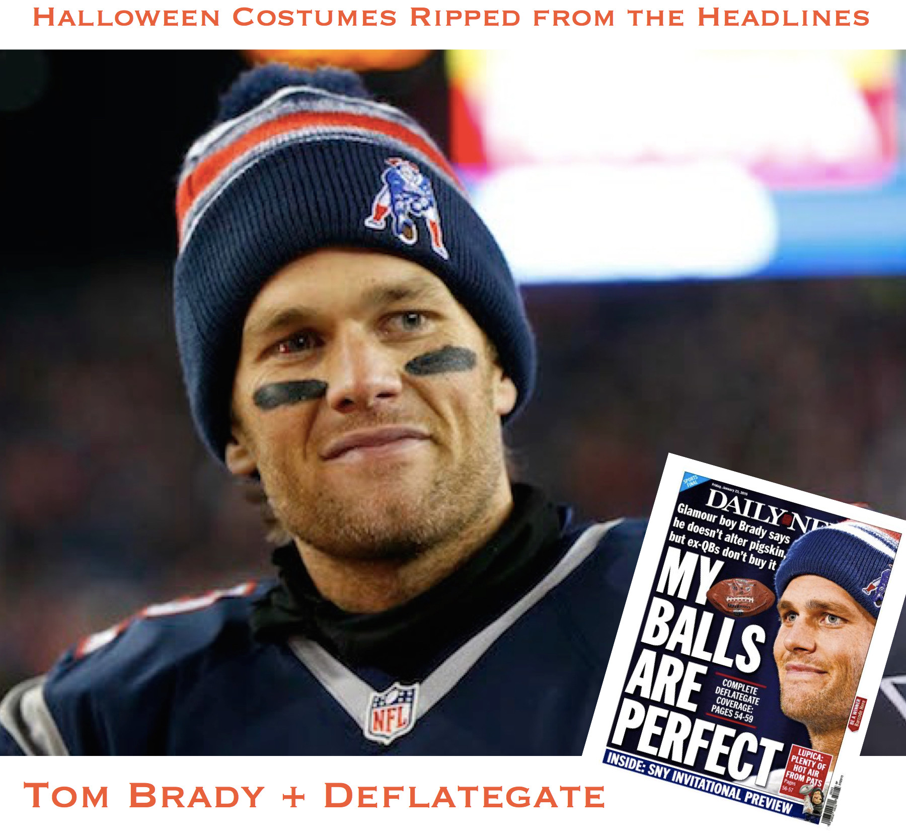 Deflate Gate Halloween Costume
 Ripped From the Headlines Halloween Party