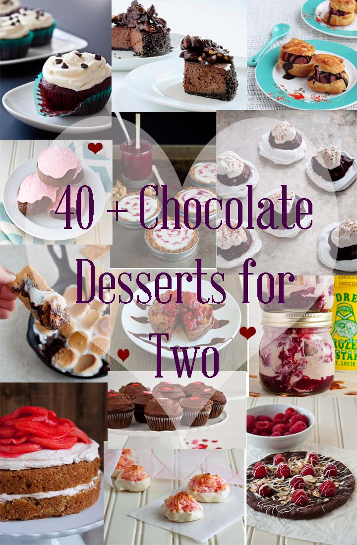 Desserts For Two Recipe
 Collection of Chocolate Recipes to serve two