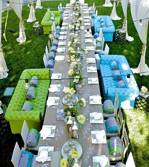 Dinner Party Seating Ideas
 13 Unique Ideas to Use at Your Next Outdoor Party