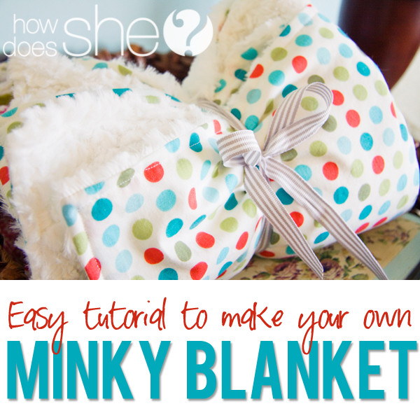 DIY Fleece Baby Blanket
 6 DIY Baby Blankets Fabulessly Frugal