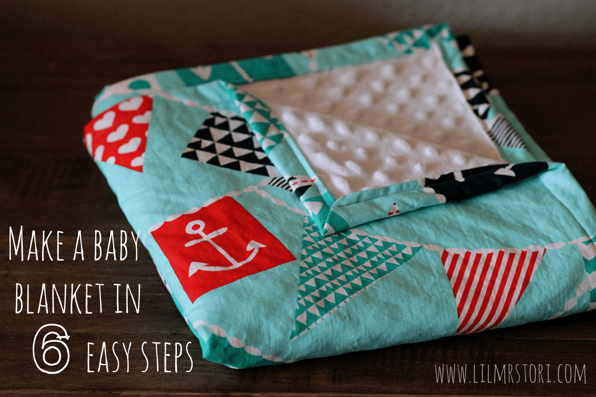 DIY Fleece Baby Blanket
 Make a Baby Blanket in 6 Easy Steps