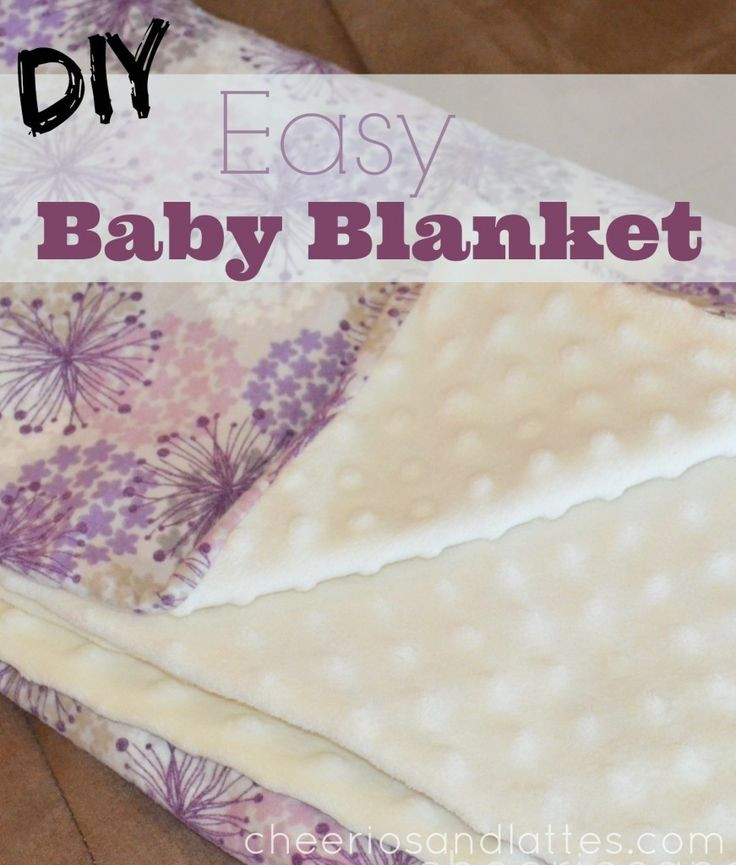 DIY Fleece Baby Blanket
 DIY Easy Baby Blanket Tutorial perfect project for any