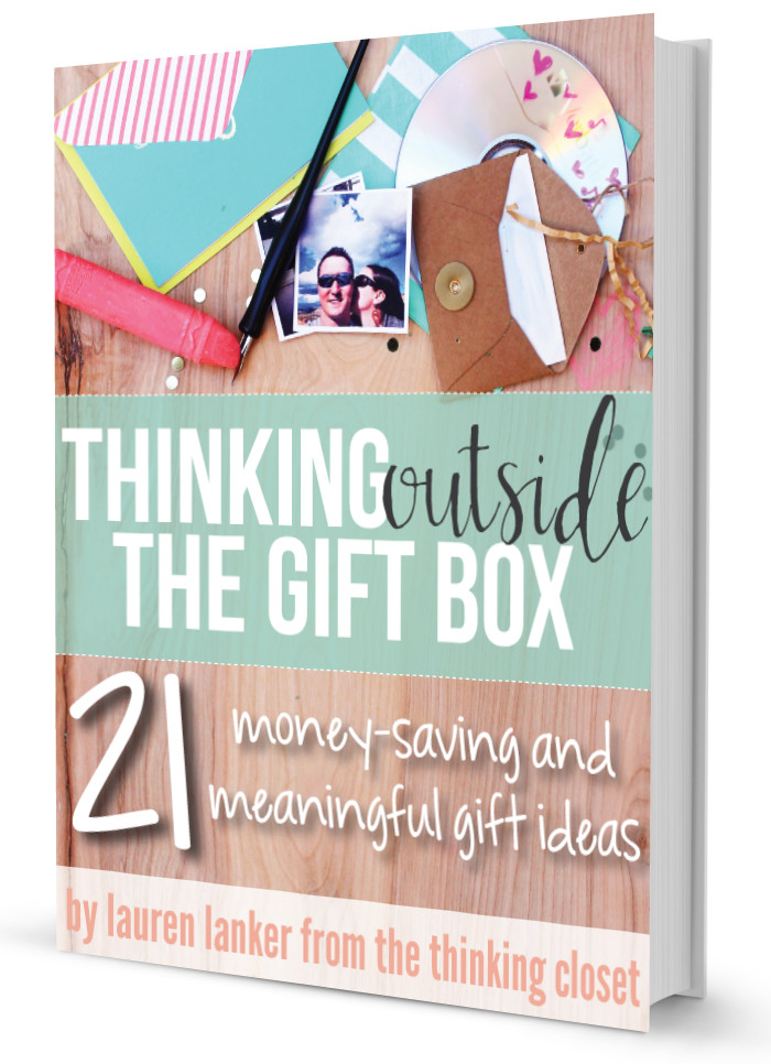 DIY Meaningful Gifts
 Thinking Outside the Gift Box 75 Simple & Meaningful Gift