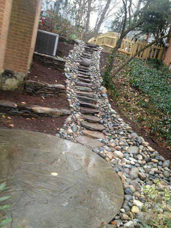 DIY Outdoor Steps
 The Best 23 DIY Ideas to Make Garden Stairs and Steps