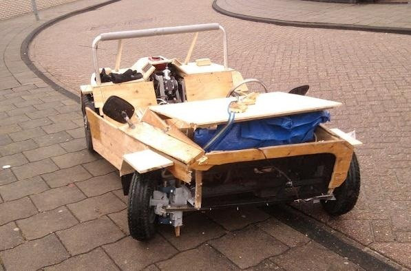 DIY Wood Car
 Teens Pulled Over in Their Almost Street Legal And