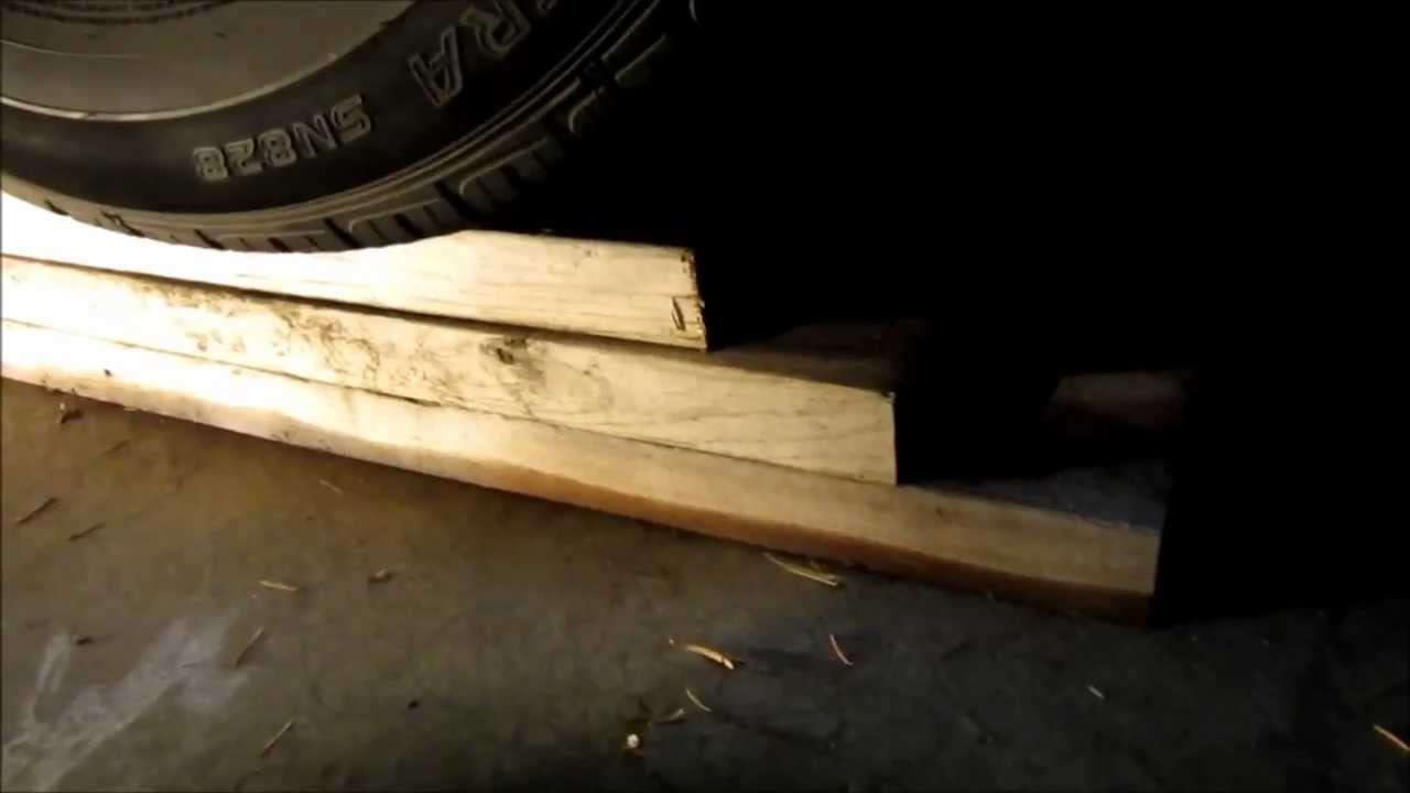 DIY Wood Car
 Cheap and quick DIY car ramps from wood boards when