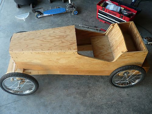 DIY Wood Car
 P model car