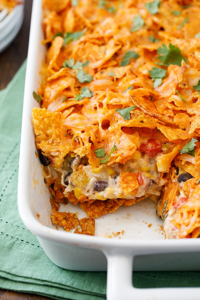 How to Cook Tasty Easy Mexican Chicken Casserole With Doritos - The ...