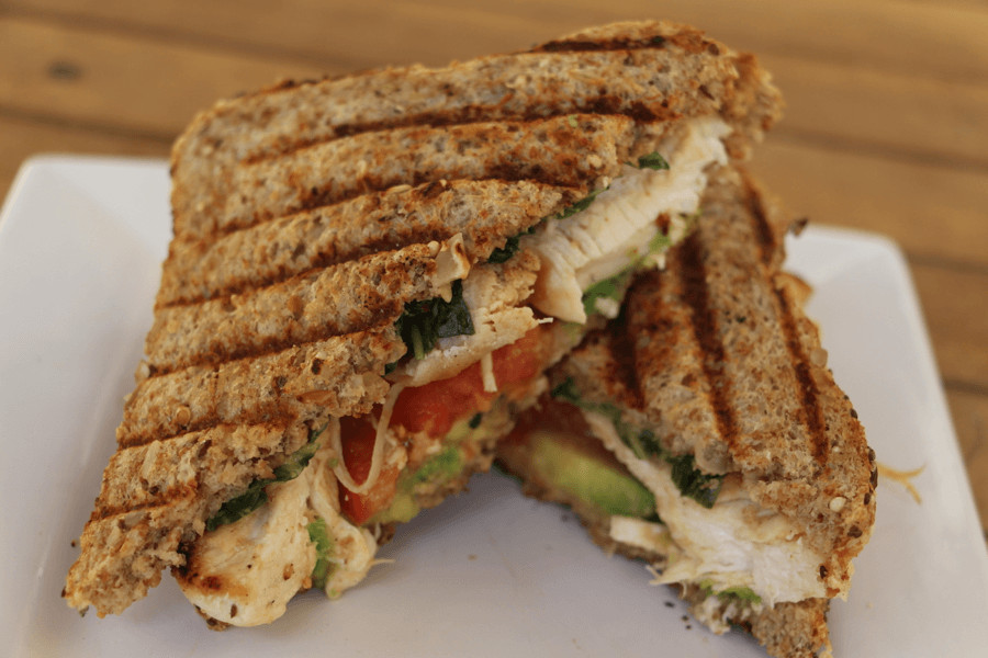 Easy Chicken Panini Recipes
 Healthy Recipes Chicken Panini with Tomato Basil and