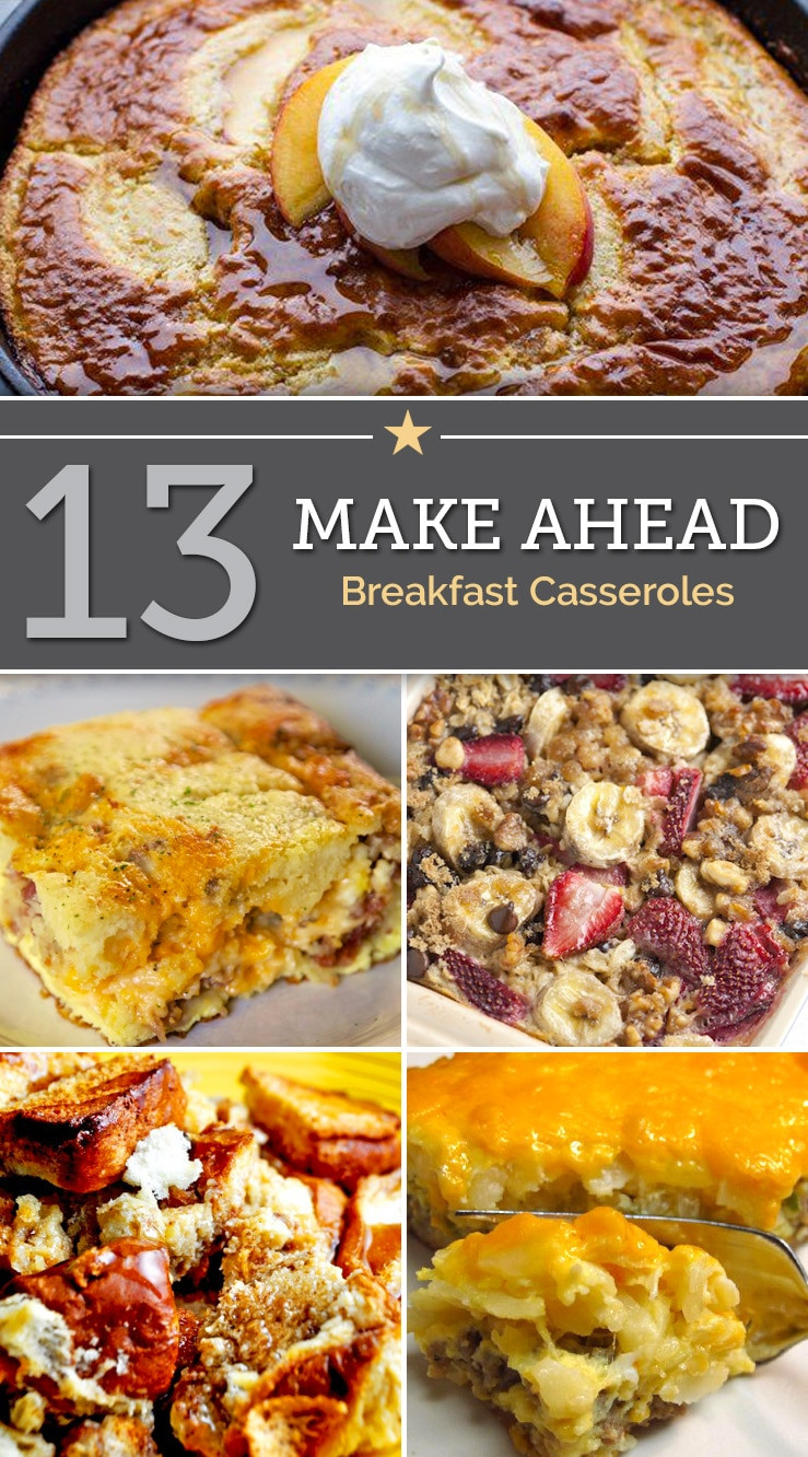 Easy Make Ahead Breakfast Casseroles
 13 Make Ahead Breakfast Casseroles thegoodstuff
