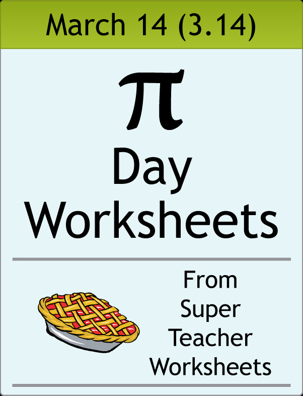 Easy Pi Day Activities
 Pi Day Worksheets