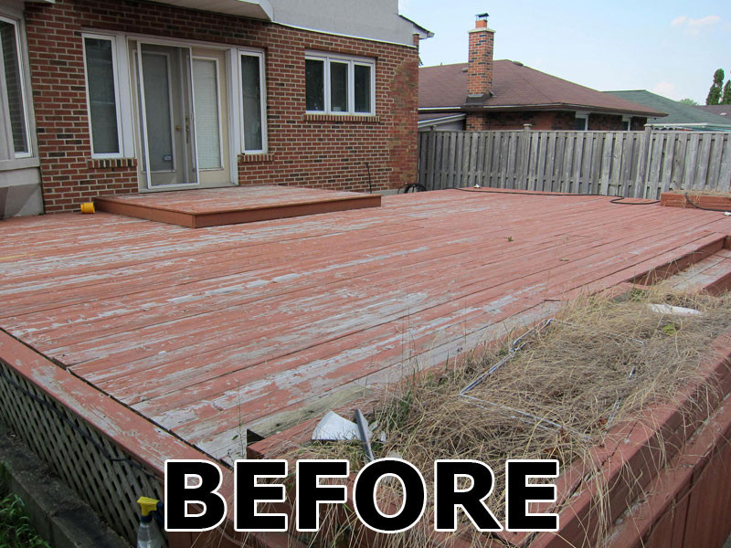 Exterior Deck Paints
 Toronto Deck Staining and Fence Staining Contractor