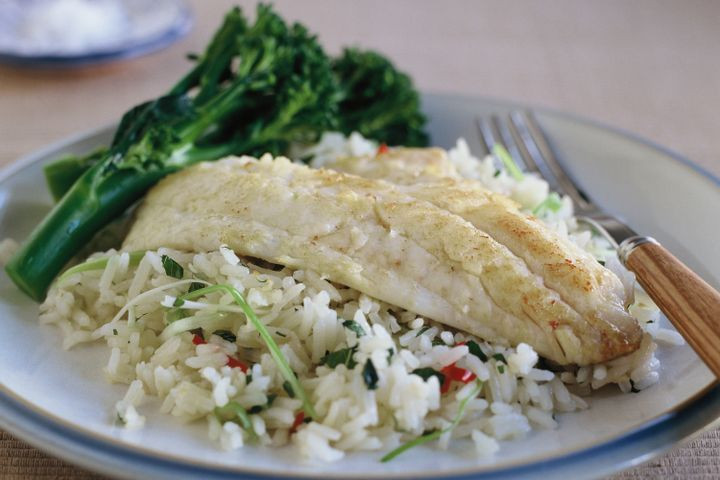 Fish And Rice Recipes
 Fish with fragrant lemon grass and chilli rice