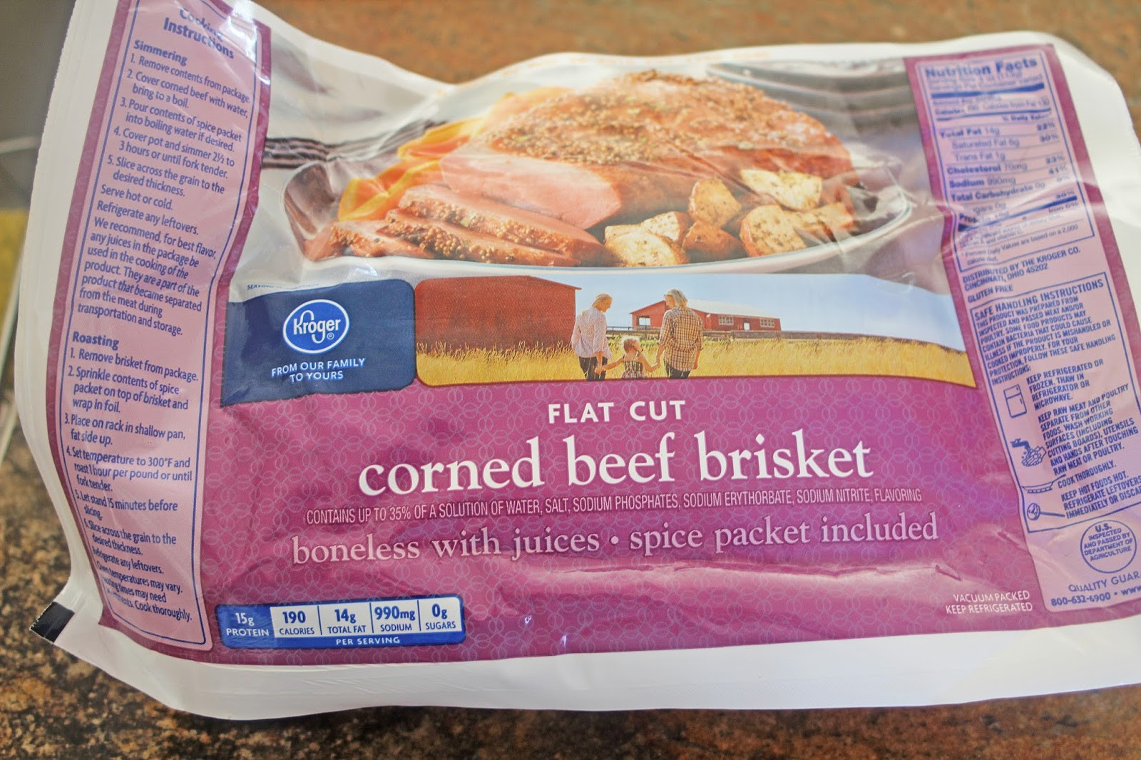 Flat Cut Corned Beef Brisket
 The Grub Files Cooking with Camissonia Corned Beef and