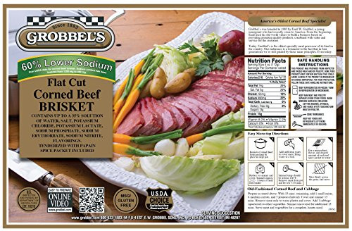 Flat Cut Corned Beef Brisket
 Amazon Seller Profile Grobbel s