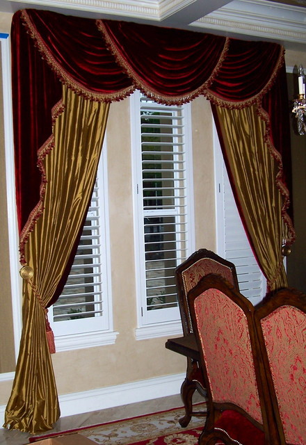 Formal Kitchen Curtains
 Formal Elegance Traditional Curtains tampa by