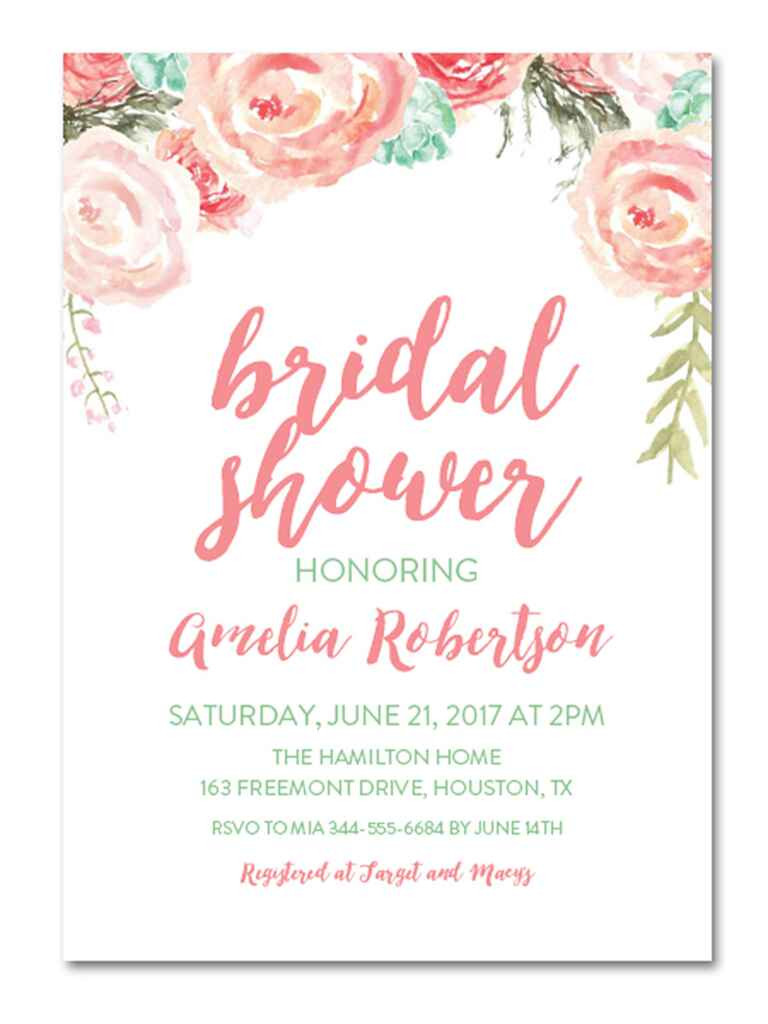 Free Wedding Shower Invitations
 Printable Bridal Shower Invitations You Can DIY