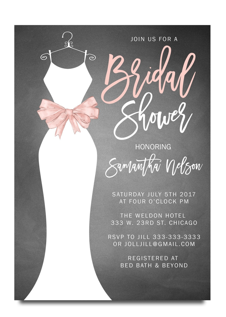 Free Wedding Shower Invitations
 Bridal shower invitation vintage wedding