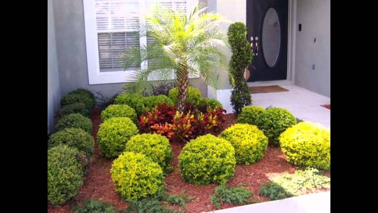Front Landscape Design
 Wonderful Landscape Design Ideas Florida with Tropical