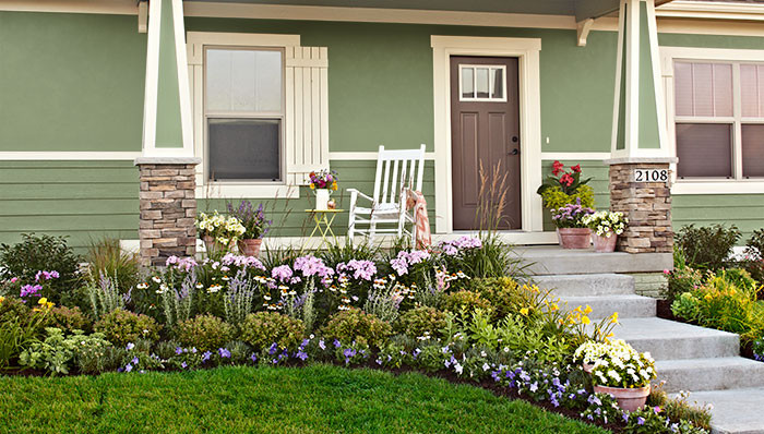 22 Perfect Examples Of Stylish Front Porch Landscape Ideas - Home ...