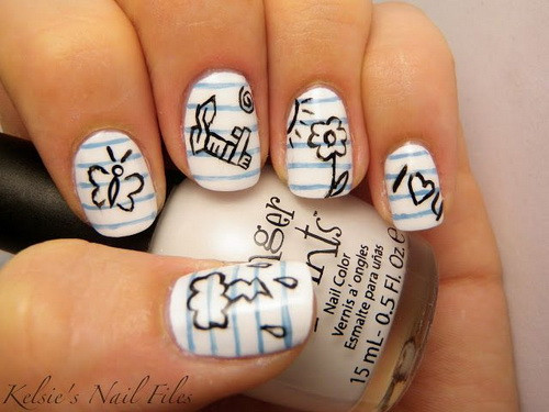 Funny Easy Nail Designs
 30 Examples of Funny Nail Art Designs