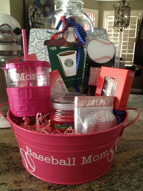 Gift Basket Fundraising Ideas
 Team Mom Gift Basket This would be perfect for the church