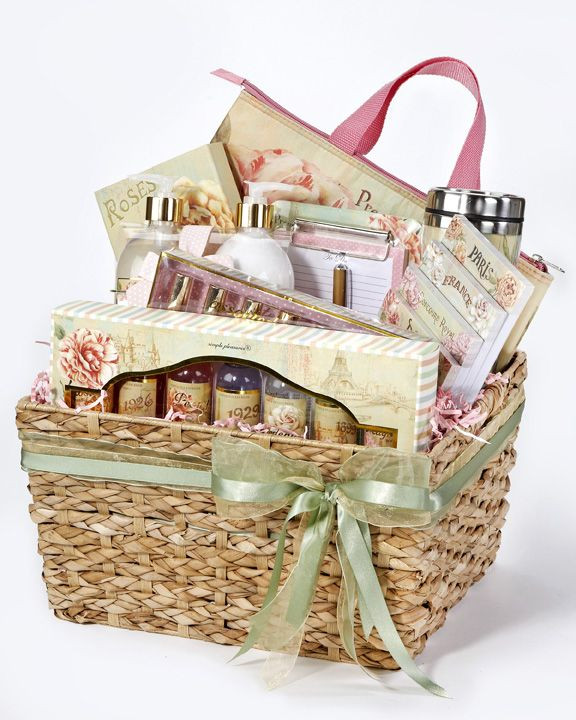Gift Basket Ideas For Her
 Pamper mom with a cute basket full of papercrafting