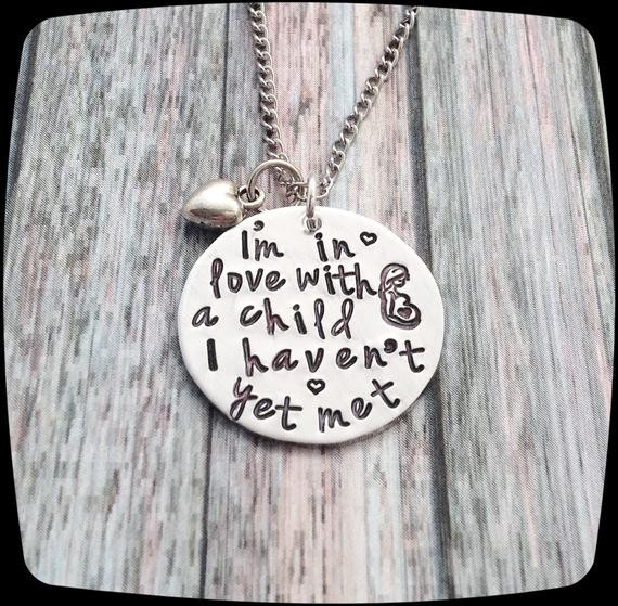 Gift Ideas For Expecting Mother
 Pregnancy Necklace Soon to be Mommy Necklace New by