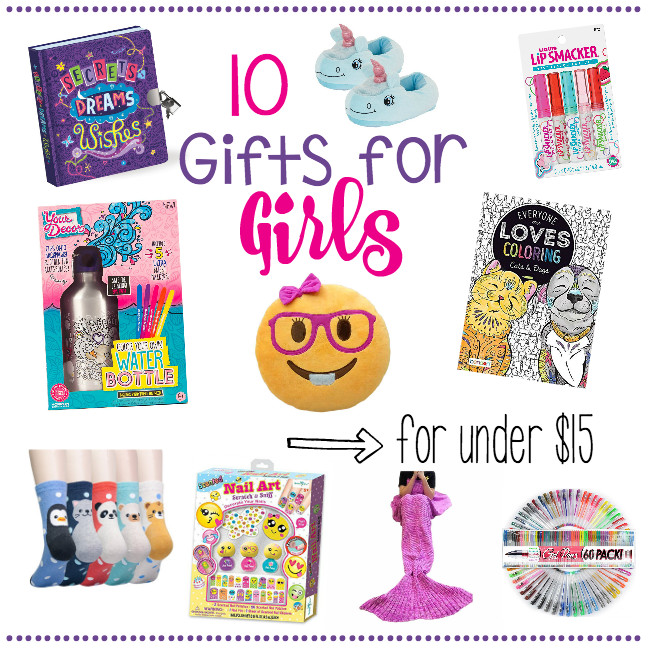 Gift Ideas For Girls Age 12
 10 Gifts for Girls for Under $15 – Fun Squared
